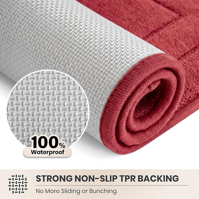 PURRUGS Dirt Trapping Door Mat 34" x 59", Non-Slip/Skid Machine Washable