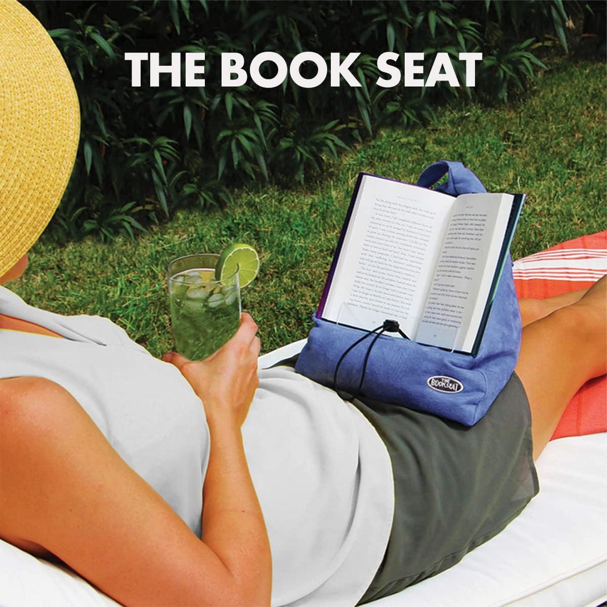 The Book Seat - The Most Comfortable Way to Read, Hands Free! - Earth Brown