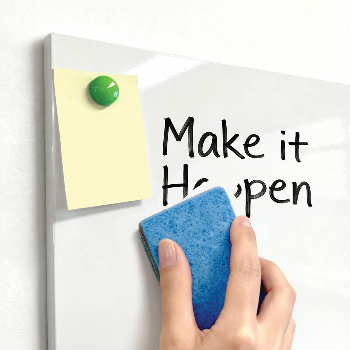 Comix Magnetic Whiteboard, 6 Pack Magnetic Whiteboard for wall, White