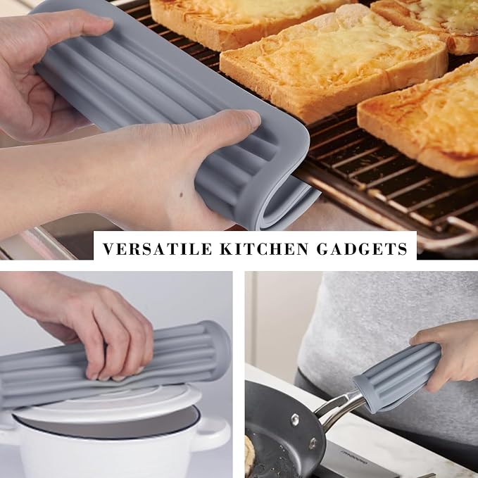 4 PCS Silicone Trivet for Hot Dishes, Hot Pads Trivets Mat for Hot Pots and Pans