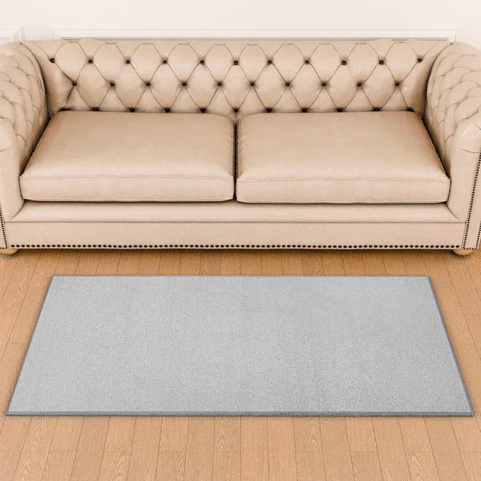 Area Rug with Non Slip Rubber Backing, Washable Soft Floor Carpet