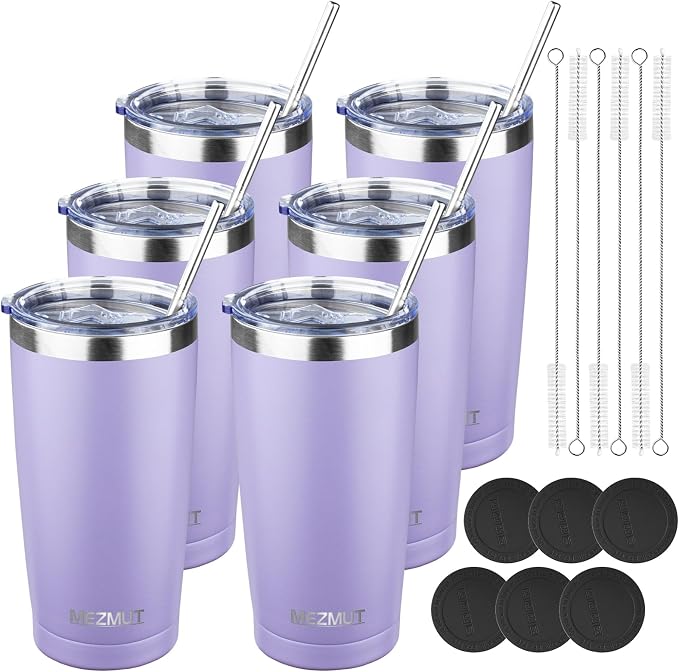 MEZMUT 20oz Insulated Tumbler Cup Travel Coffee Mug