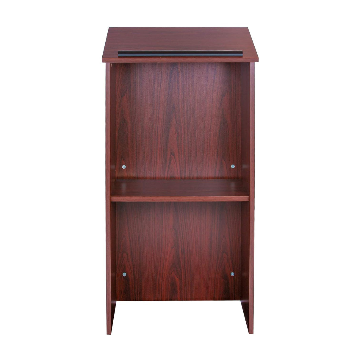 OEF Furnishings CoreEssential Series Commercial-Grade Floor-Standing Lectern (Mahogany)