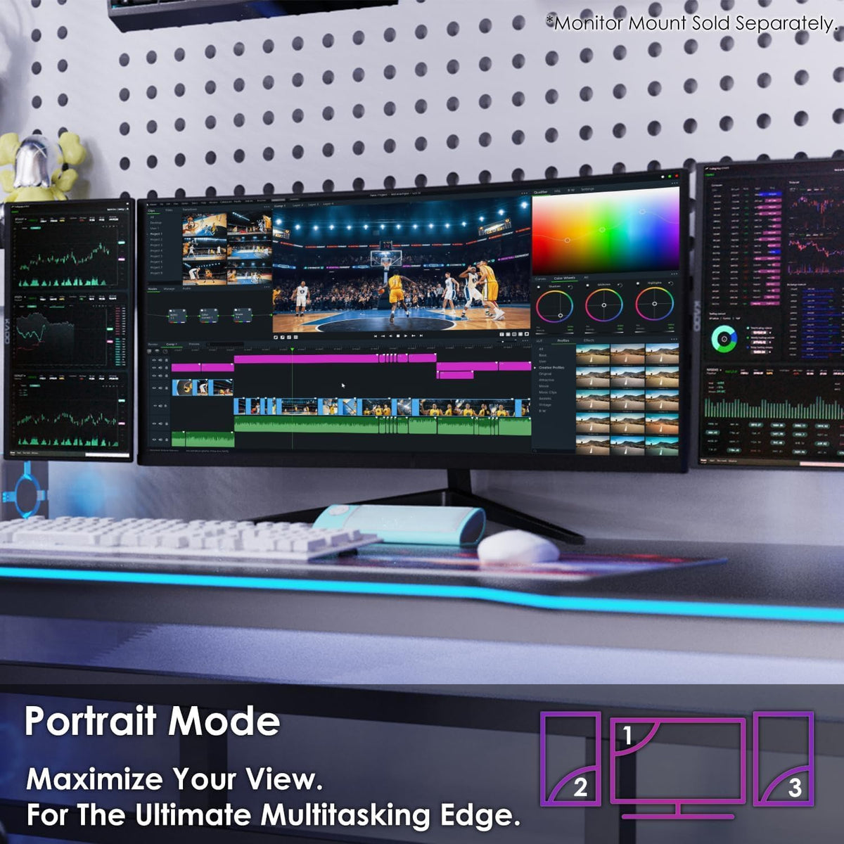 Kado 2-Pack Portable Monitor 15.6-inch FHD 1080p Ultra-Slim Laptop Monitor