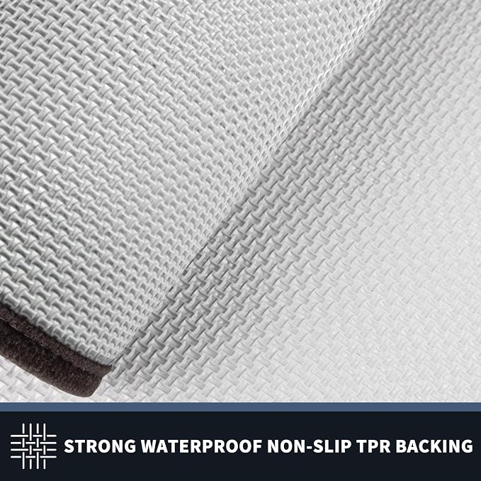 PURRUGS Dirt Trapping Door Mat 32" x 48", Non-Slip Machine Washable Entryway Rug