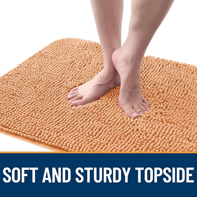 OLANLY Dog Door Mat for Muddy Paws 59x32, Absorbs Moisture and Dirt, Absorbent