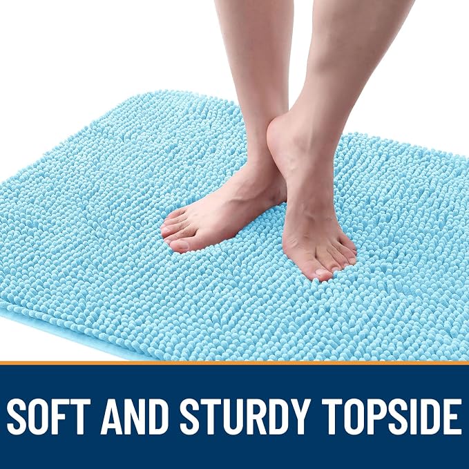 OLANLY Dog Door Mat for Muddy Paws 70x35, Absorbs Moisture and Dirt, Absorbent