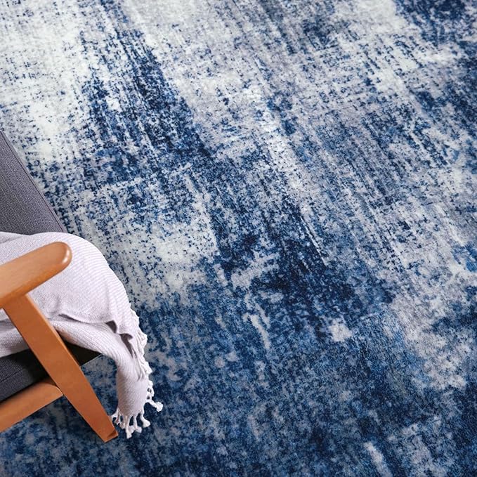 IOHOUZE Abstract Runner Rug 2x7 Ft Washable Runners