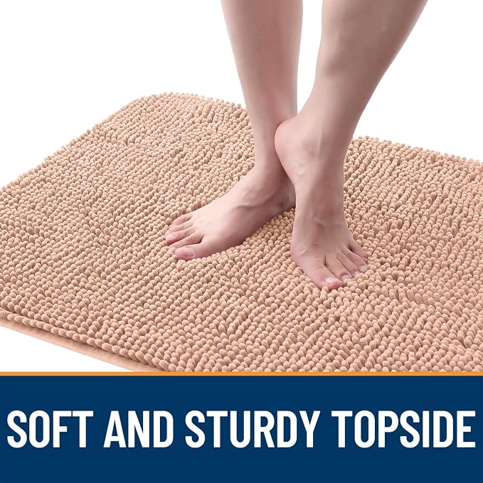 OLANLY Dog Door Mat for Muddy Paws 40x24, Absorbs Moisture and Dirt, Absorbent
