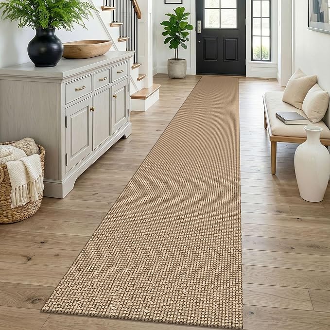 KOZYFLY Boho 2x16 Runners Rugs for Hallway, Extra Long Washable Runner Rug