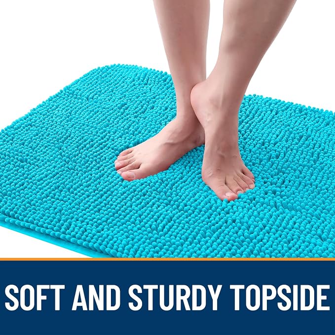 OLANLY Dog Door Mat for Muddy Paws 70x35, Absorbs Moisture and Dirt, Absorbent