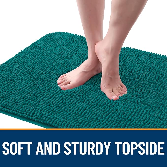 OLANLY Dog Door Mat for Muddy Paws 32x20, Absorbs Moisture and Dirt, Absorbent