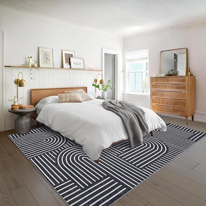 ROYHOME Washable Rug 6x9 Area Rugs