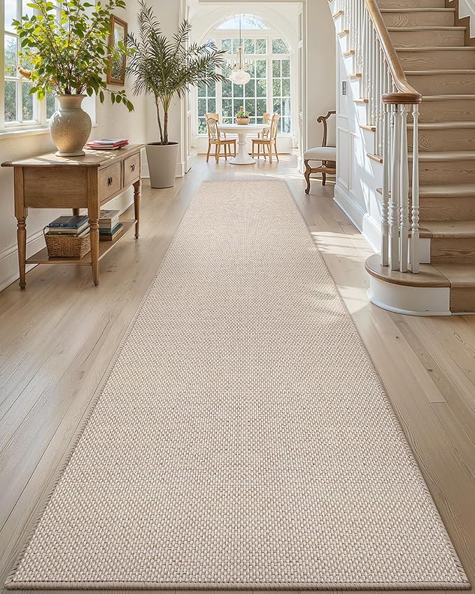 Color&Geometry Door Mat 2'4"x10' Runner Rug