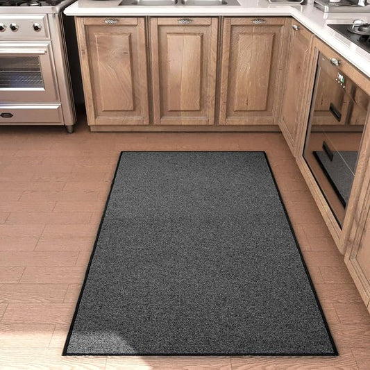 Area Rug with Non Slip Rubber Backing, Washable Soft Floor Carpet