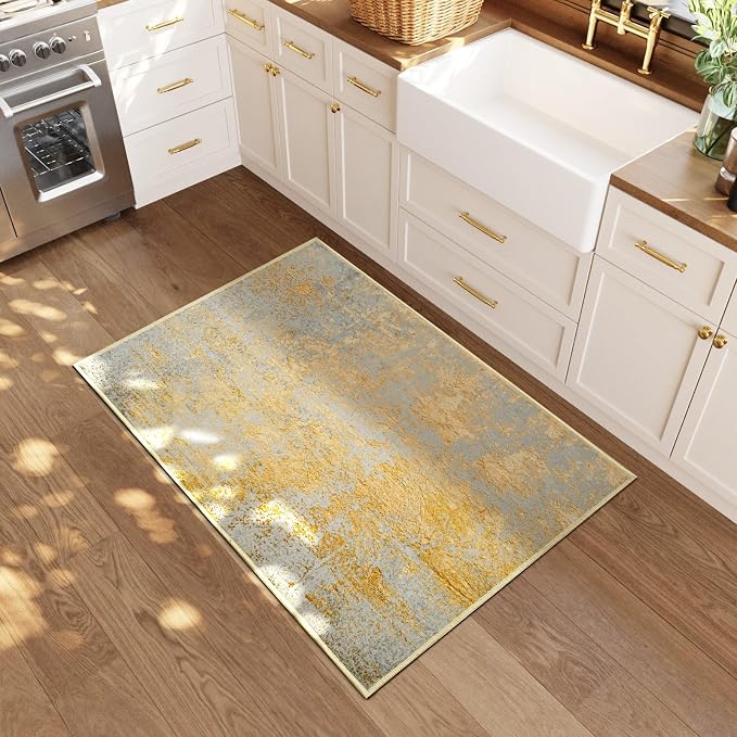 Entrance Rugs Indoor 2x3 Orange, Kitchen Floor, Front Door Indoor Door Mat