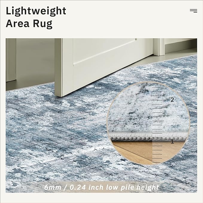 Soalmost Washable Runner Rug