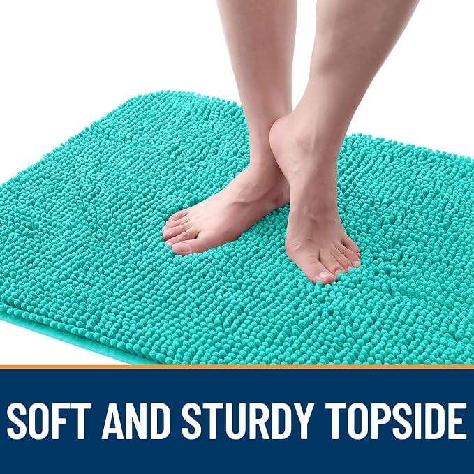 OLANLY Dog Door Mat for Muddy Paws 47x32, Absorbs Moisture and Dirt, Absorbent
