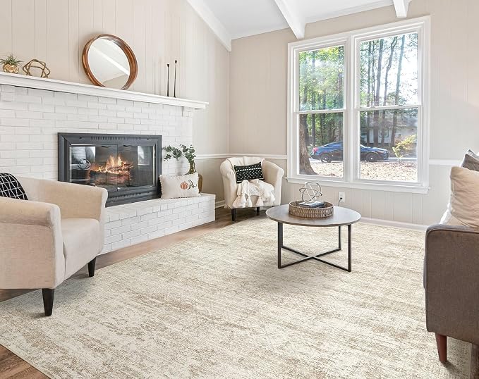 UERMEI 8x10 Area Rug Living Room Rugs