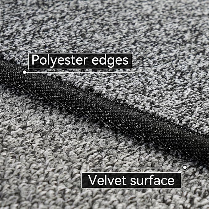 AREDO Runner Rug with Non Slip Rubber Backing, Washable Soft Floor Carpet