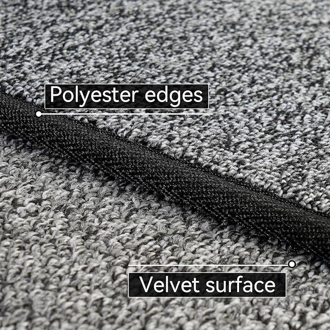 Runner Rug with Non Slip Rubber Backing, Washable Soft Floor Carpet