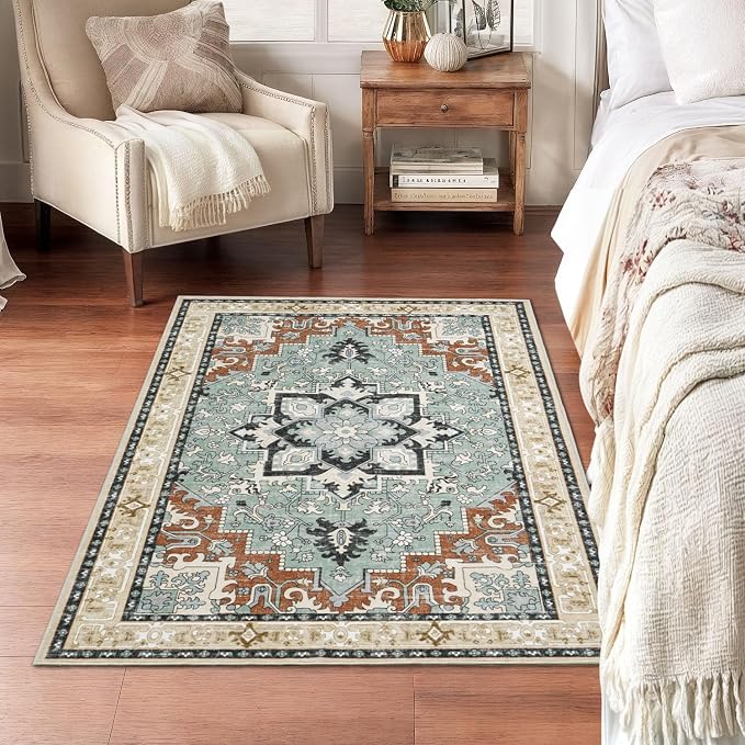 Lofus 3x5 Area Rugs for Living Room, Machine Washable Area Rug, Soft Small Rugs
