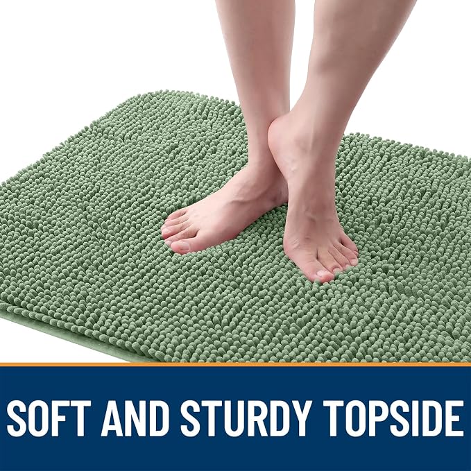 OLANLY Dog Door Mat for Muddy Paws 50x30, Absorbs Moisture and Dirt, Absorbent