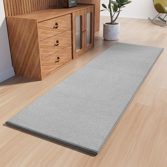 AREDO Runner Rug with Non Slip Rubber Backing, Washable Soft Floor Carpet