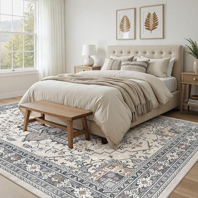 UERMEI 9x12 Area Rug Living Room Rugs