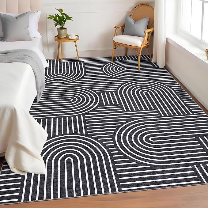 ROYHOME Washable Rug 6x9 Area Rugs