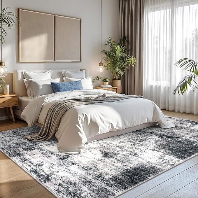 IOHOUZE Abstract Area Rugs 8x10 Ft Washable Large Rugs
