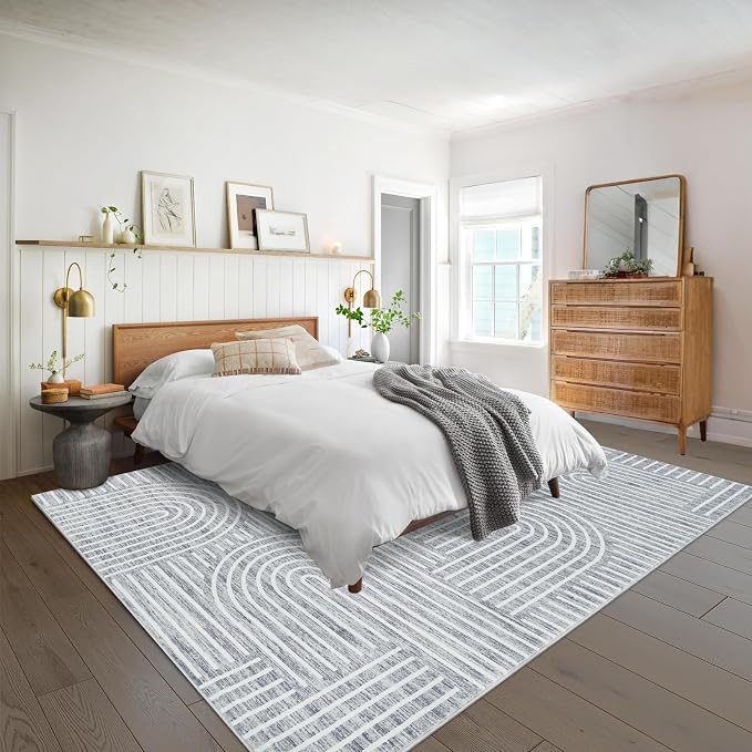 ROYHOME Washable Rug 5x7 Area Rugs