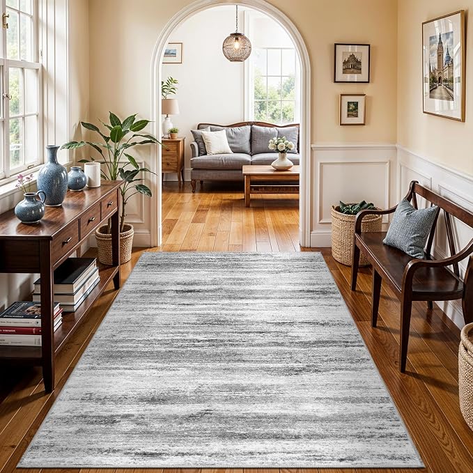 4x5 Area Rugs for Entryway Washable: Easy-to-Clean Rug for Office Kitchen