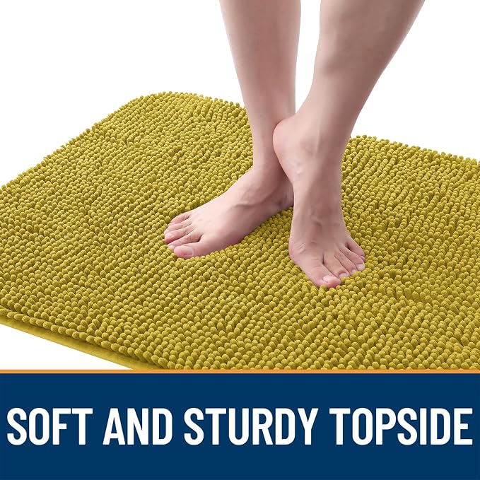 OLANLY Dog Door Mat for Muddy Paws 36x24, Absorbs Moisture and Dirt, Absorbent