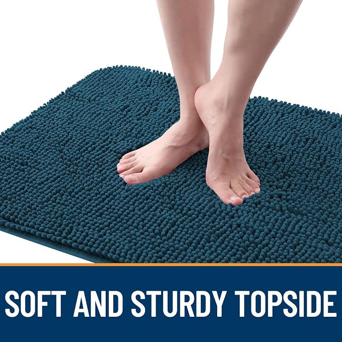 OLANLY Dog Door Mat for Muddy Paws 30x17, Absorbs Moisture and Dirt, Absorbent