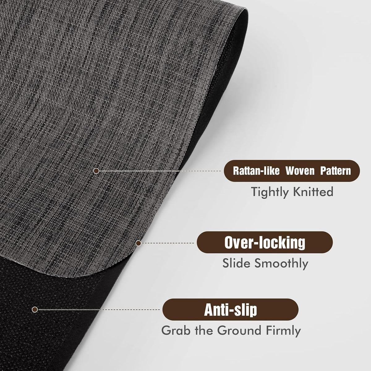 Blvornl Office Chair Mat for Hardwood Floor, Computer Chair Mat, 36"x 48"