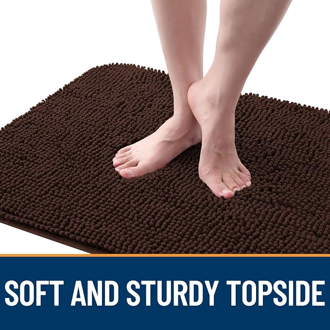 OLANLY Dog Door Mat for Muddy Paws 30x17, Absorbs Moisture and Dirt, Absorbent