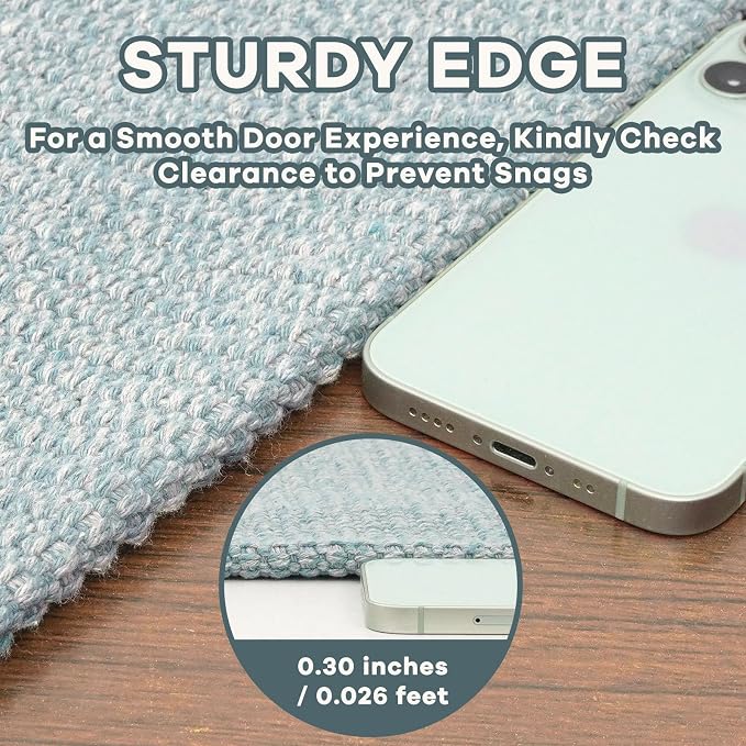 EARTHALL Washable Runner Rug 2x6 Ft Non Slip Runners
