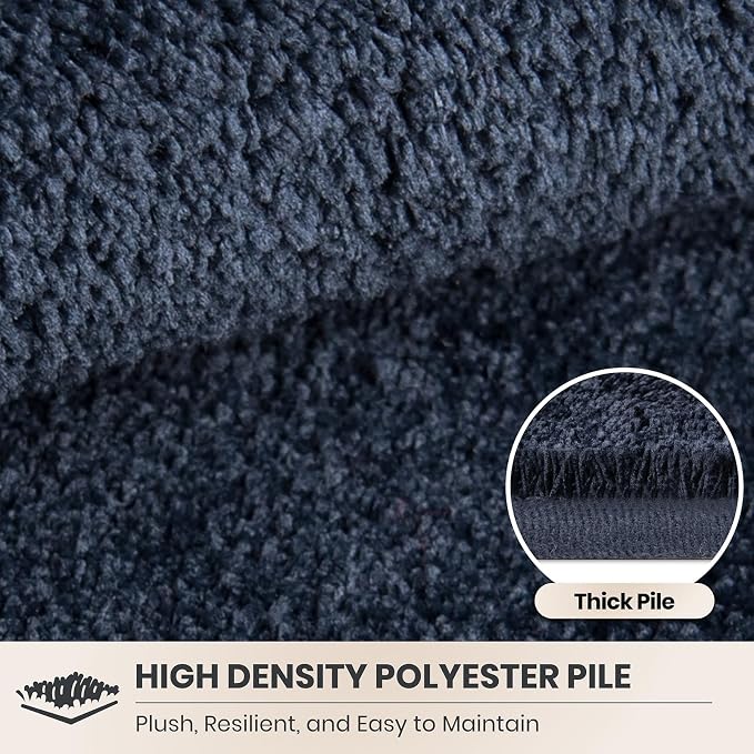 PURRUGS Dirt Trapping Door Mat 24" x 35.5", Non-Slip Machine Washable Entryway