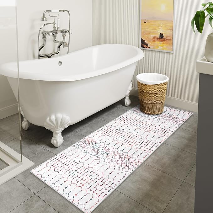Lahome Moroccan Long Kitchen Rugs Runners 2x8 Rug Runners