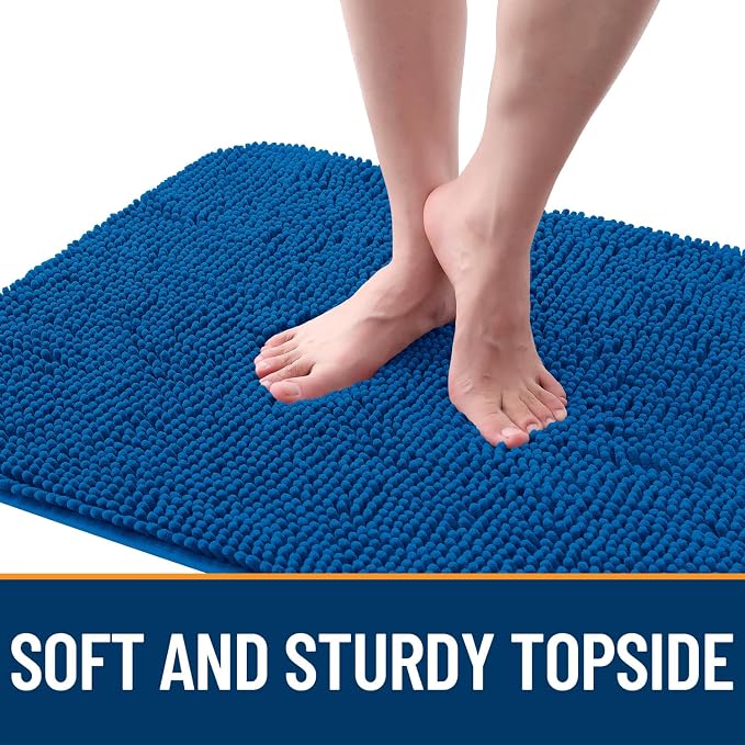 OLANLY Dog Door Mat for Muddy Paws 47x24, Absorbs Moisture and Dirt, Absorbent