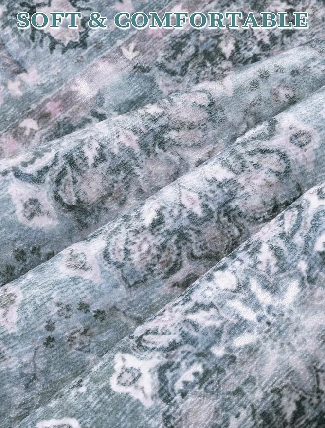 SERISSA Boho Washable Runner Rug