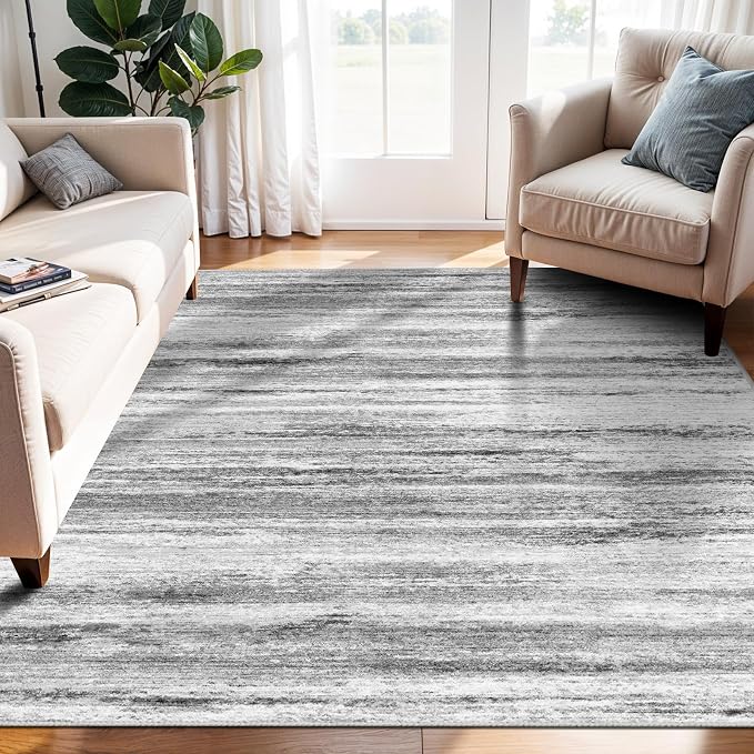4x5 Area Rugs for Entryway Washable: Easy-to-Clean Rug for Office Kitchen