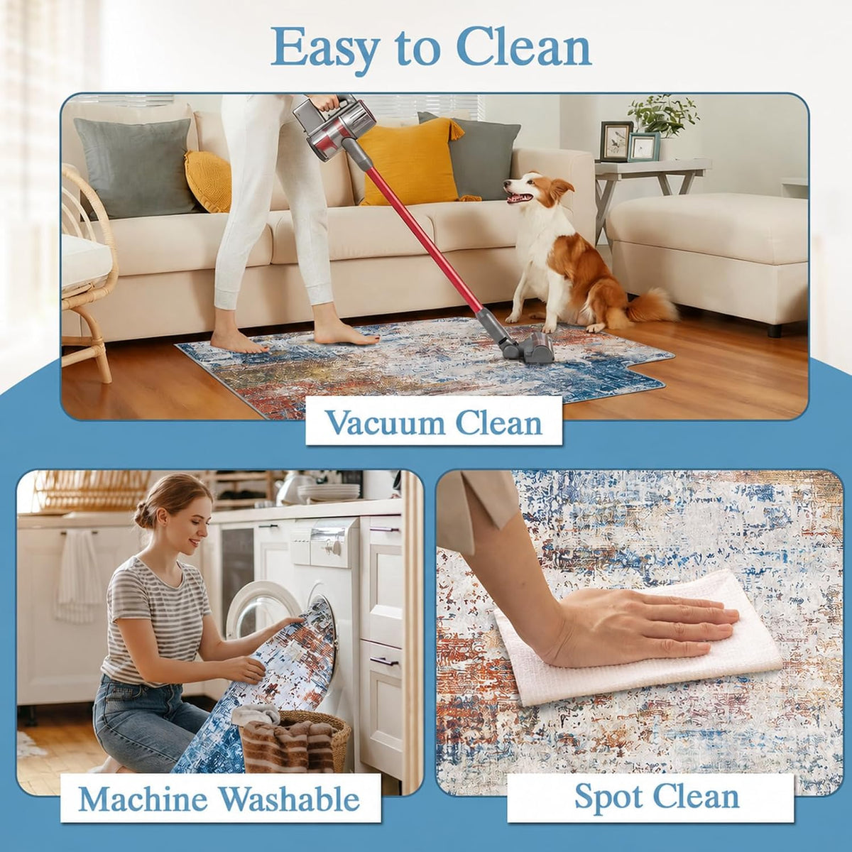 Office Chair Mat for Hardwood Floor & Tile Floor,36"X 48"-Convex Multii