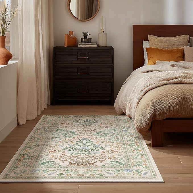 2x3 Washable Small Rugs for Entryway: Door Mat Indoor Entrance Throw Area Rug