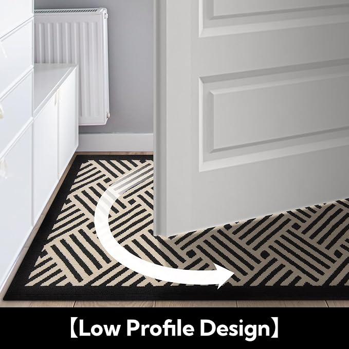 GRANNY SAYS Door Mat Indoor Entrance, Large Welcome Mat Outdoor, Non Slip Front