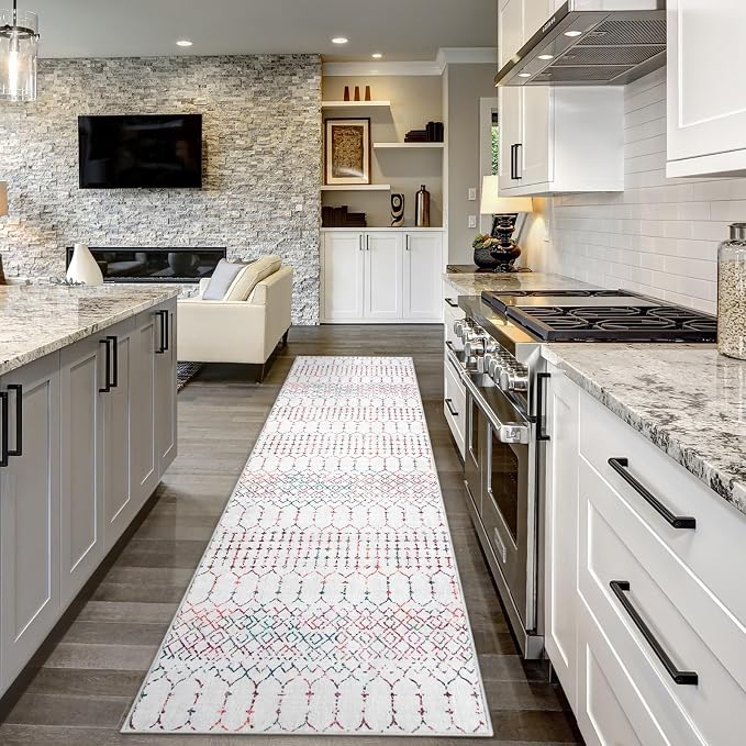 Lahome Moroccan Long Kitchen Rugs Runners 2x8 Rug Runners
