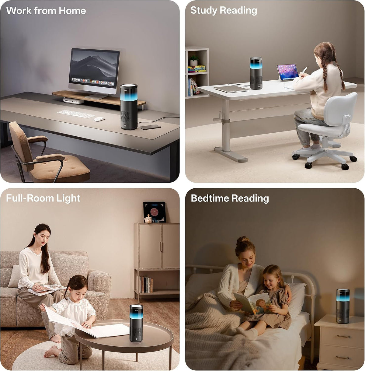 Homelist Desk Lamp for Home Office, Reading Lamp 8.66in-6500LM Standard