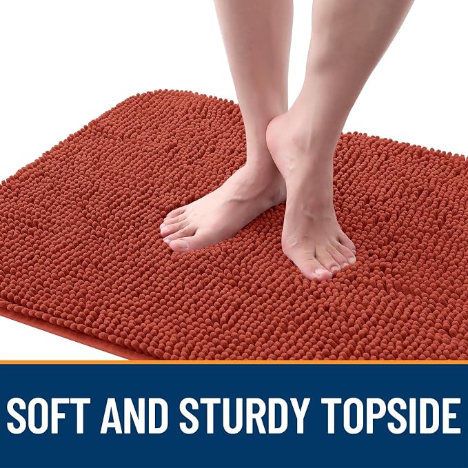 OLANLY Dog Door Mat for Muddy Paws 47x24, Absorbs Moisture and Dirt, Absorbent