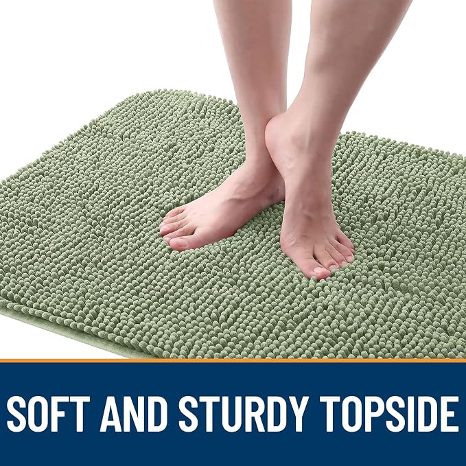 OLANLY Dog Door Mat for Muddy Paws 70x46, Absorbs Moisture and Dirt, Absorbent